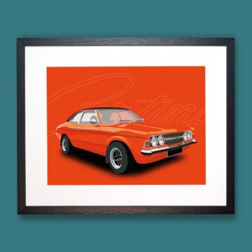 Ford Cortina Mk3 GT Orange