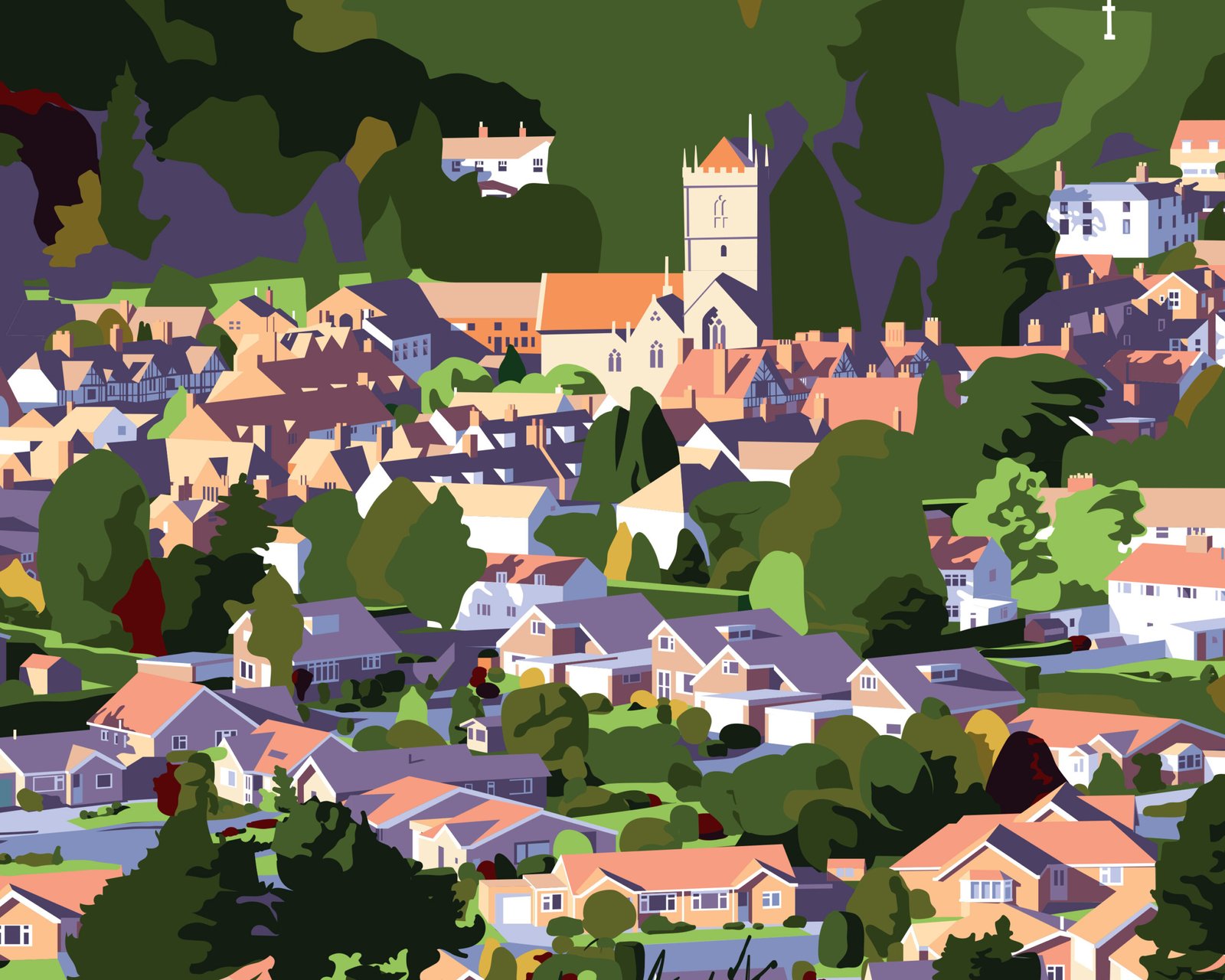 Church Stretton detail